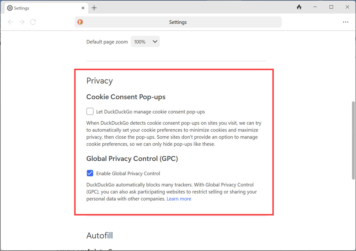 DuckDuckGo 隐私