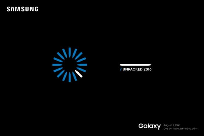 三星 Galaxy Note 7 将于 8 月 2 日发布