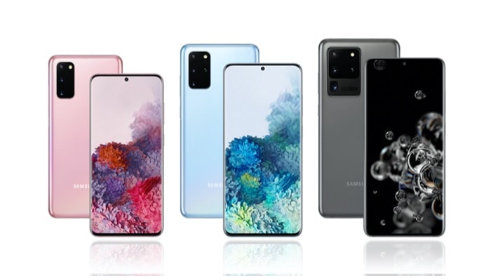 三星 Galaxy S20 系列发布,配备 120Hz 显示屏和 5G 连接