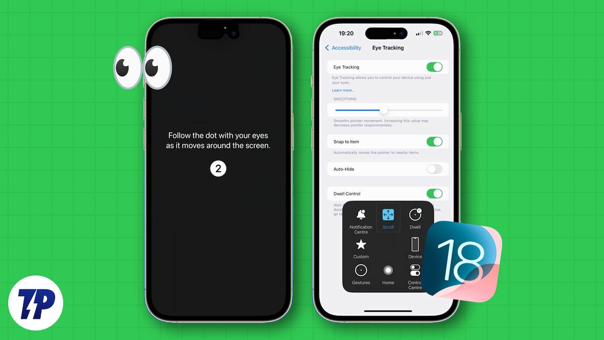 如何在运行 iOS 18 的 iPhone 上设置和使用眼动追踪