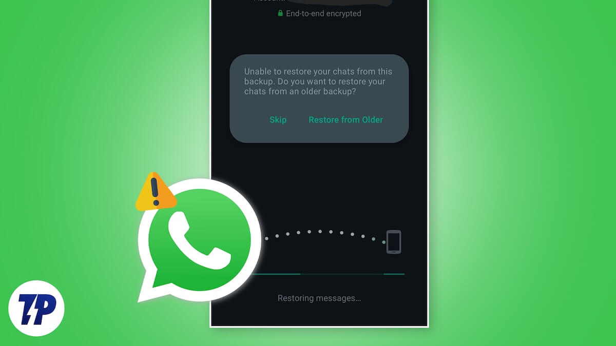 [fix]无法在WhatsApp上恢复备份聊天