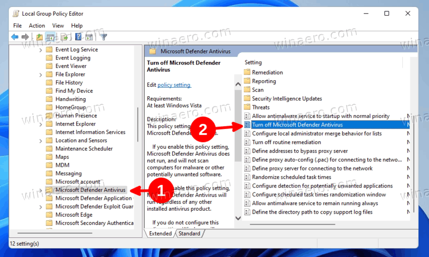 如何在 Windows 11 中禁用 Defender
