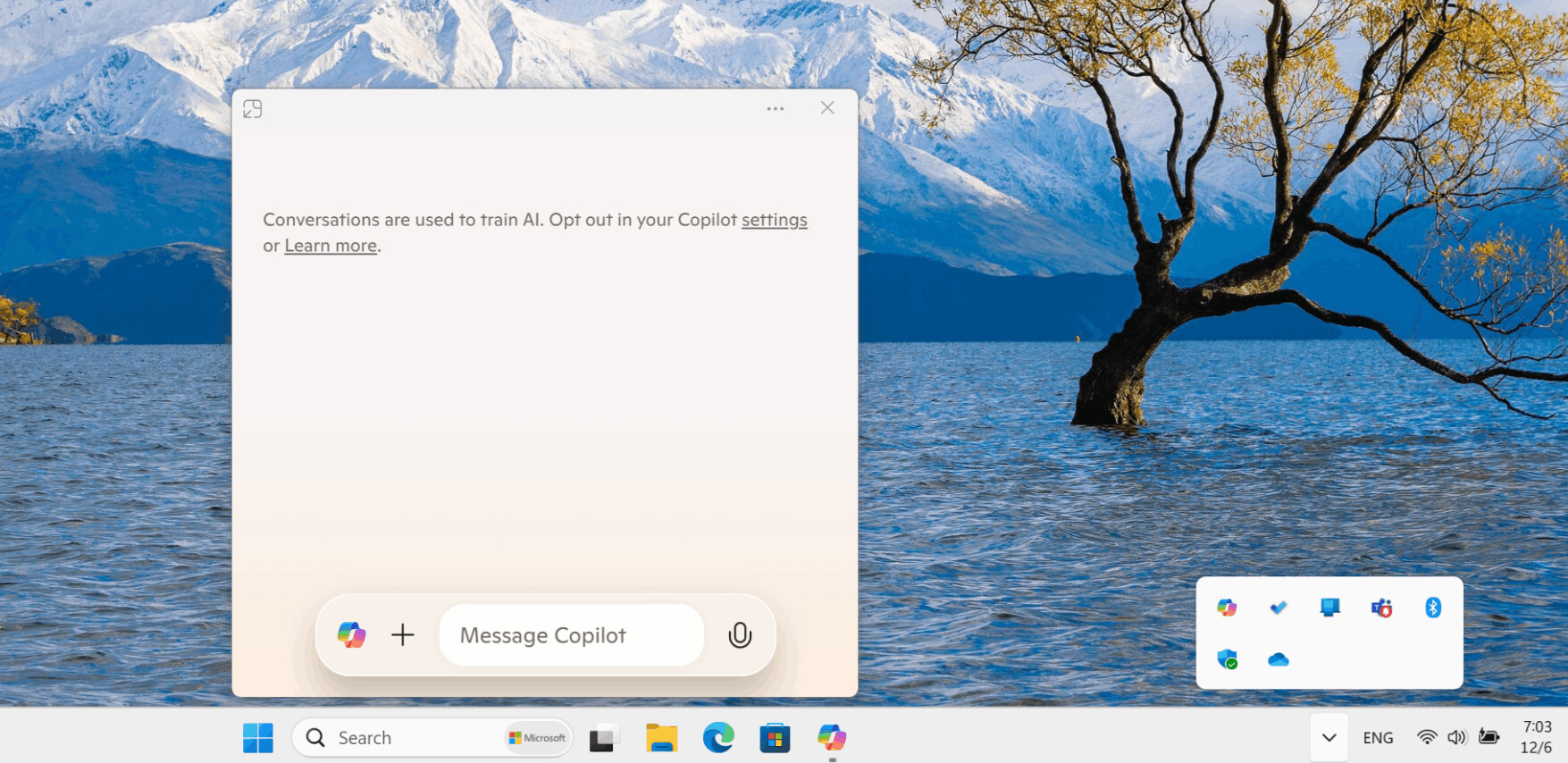 Windows 11 Copilot 已成为具有新热键的本机应用程序