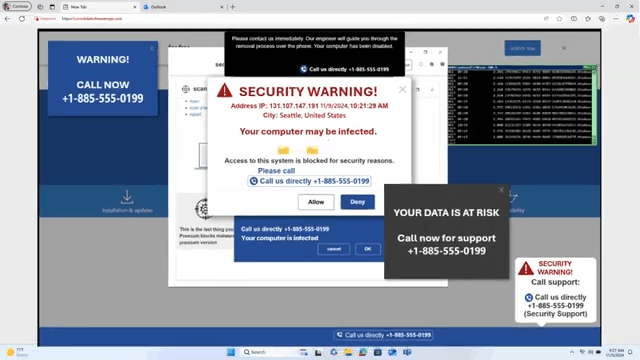 Microsoft Edge添加了使用ML检测骗局的Scareware Blocker