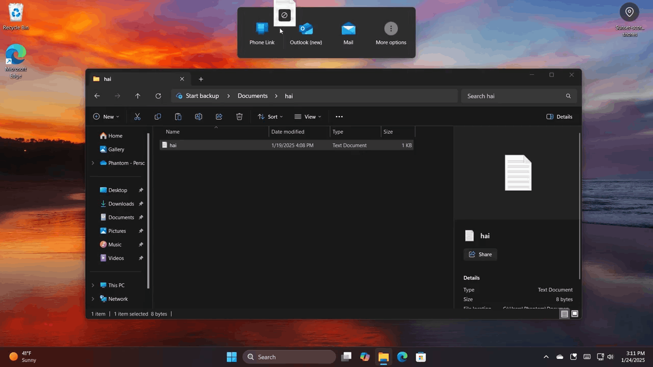 Windows 11 正在获得新的拖动托盘共享 UI，以下是启用它的方法 - 数字指南