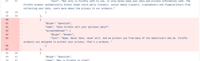 Mozilla从Firefox的用户协议中删除了“不出售用户数据”的承诺