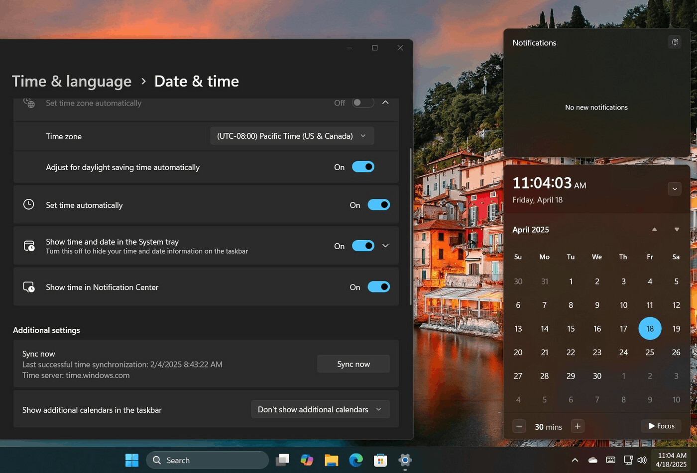 您很快就会在Windows 11的日历飞行中恢复时钟