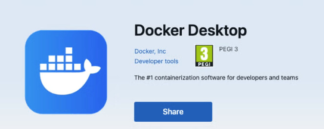 Docker Desktop現在在Microsoft Store上可用