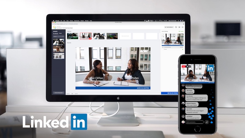 如何使用 LinkedIn Live 为专业人士直播直播