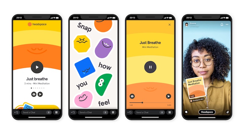 如何在 Snapchat 内使用 Snap Minis 应用程序