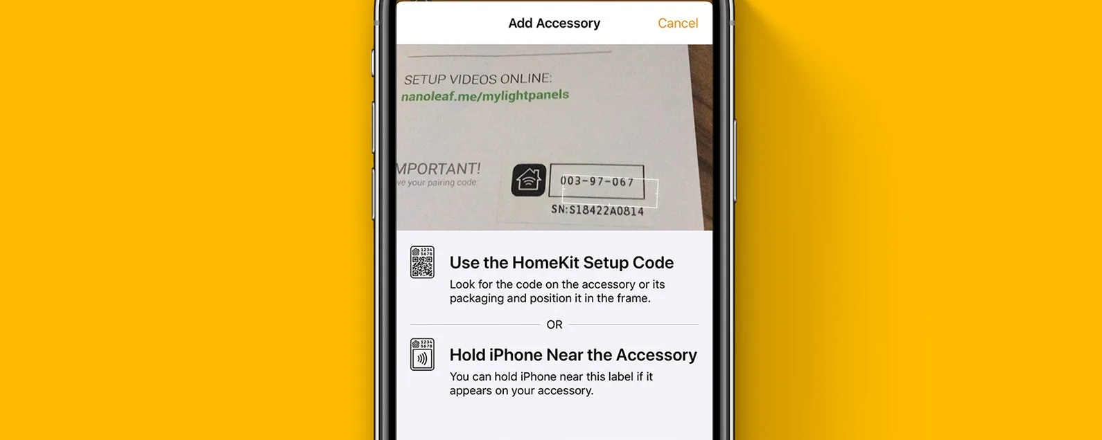 如何将智能家居配件添加到您的 Apple HomeKit