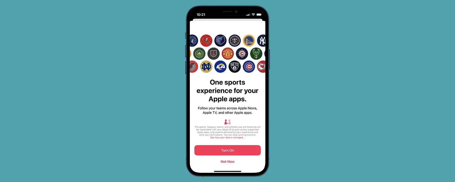 如何自定义您的 Apple News Sports Feed