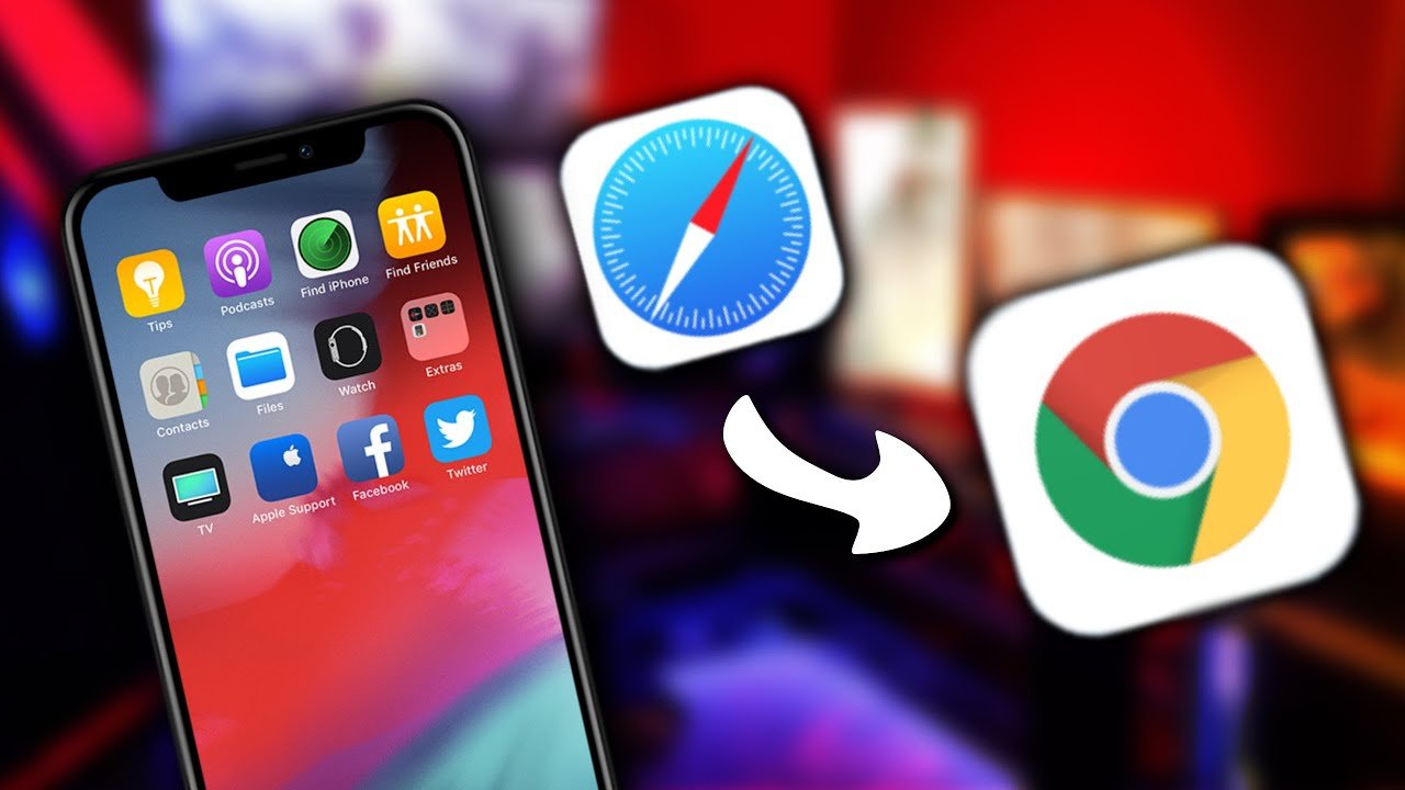 如何在iPhone上打开Safari并让Google出来？