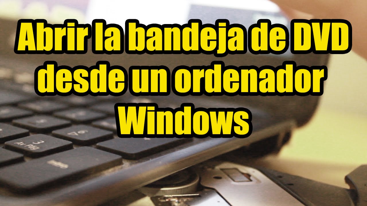 如何打开 Windows 10 电脑的 CD 托盘？