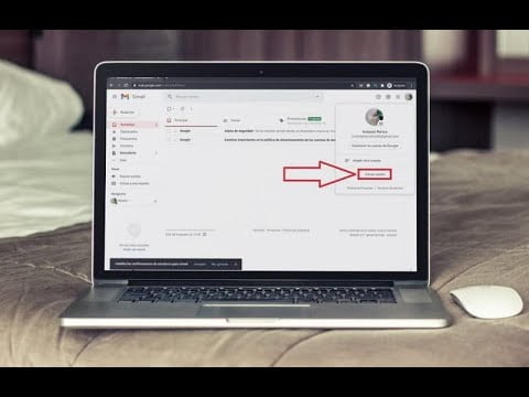 如何在计算机上注销 Gmail 帐户？