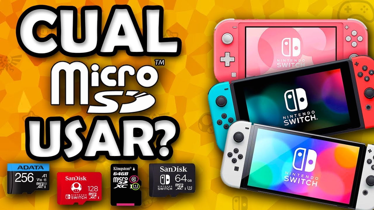 如何为 Nintendo Switch 选择 Micro SD 卡
