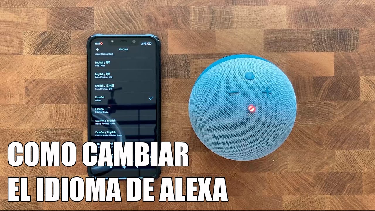 如何将 Alexa 更改为拉丁西班牙语？