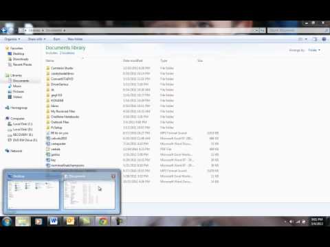 如何查看Windows 7并行窗口?
