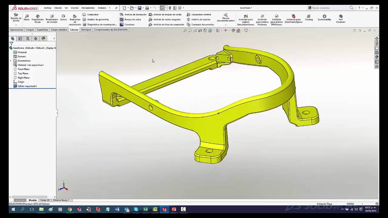 如何在 SOLIDWORKS 中编辑导入的实体？