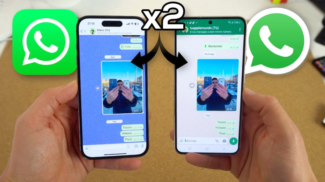 如何同时将WhatsApp放在两个设备上？
