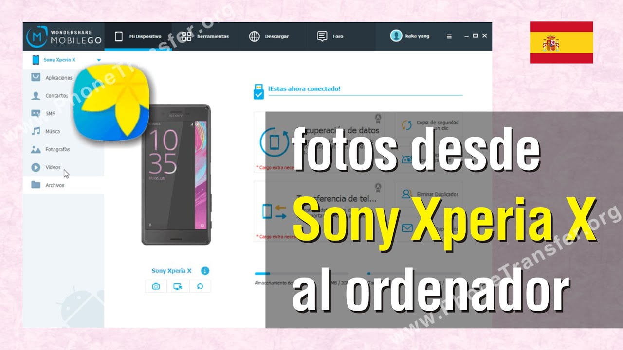 如何将我的Sony Xperia的照片传递给计算机？