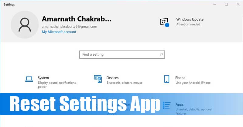 如何重置Windows 10/11中的设置应用程序（4种方法）