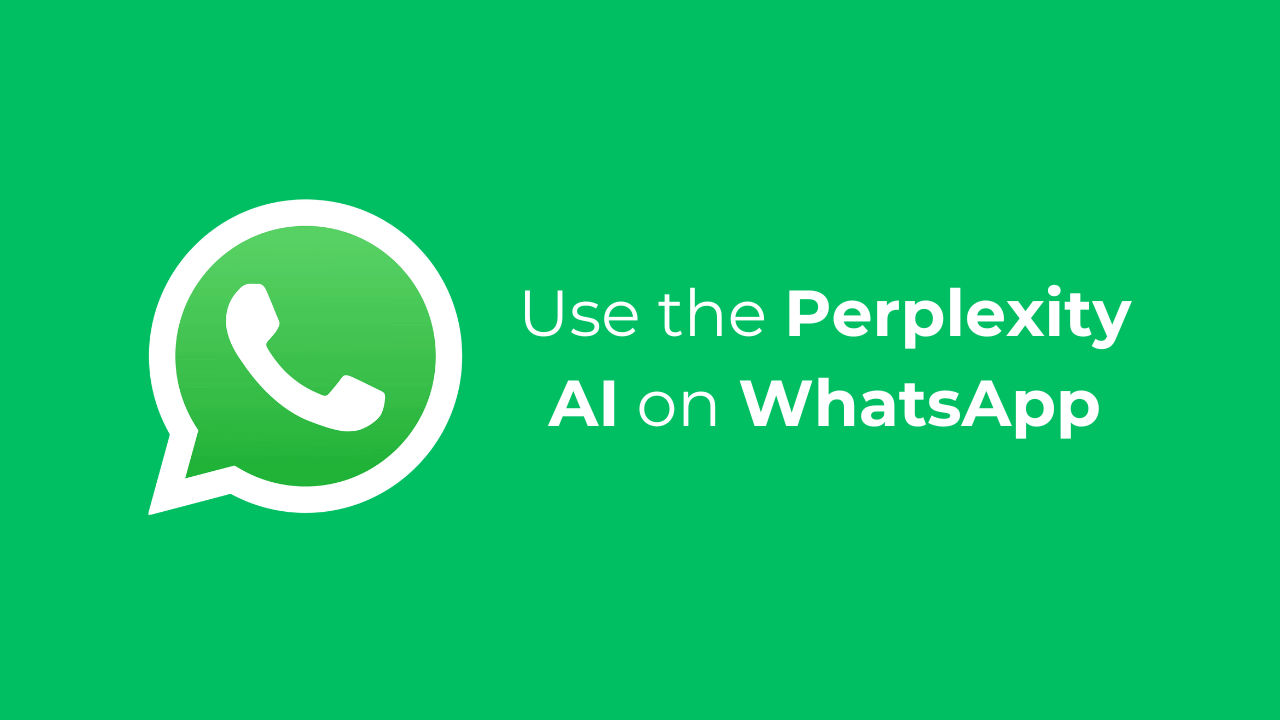 如何在WhatsApp上使用困惑AI