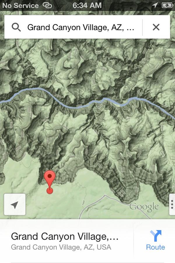 如何在iPhone的Google Maps中启用隐藏的地形模式