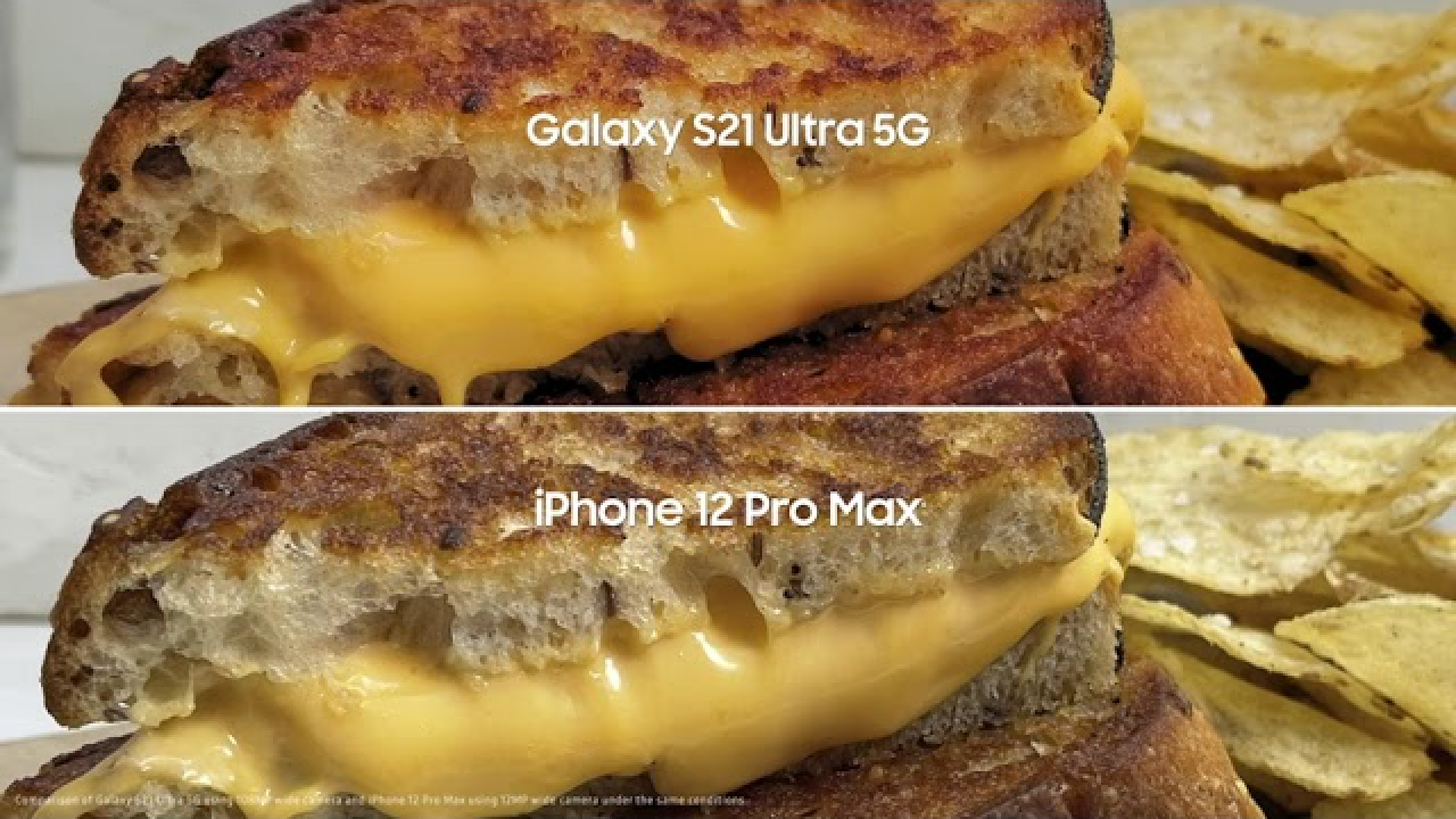 三星在iPhone 12 Pro Max上進行了新的Galaxy S21廣告
