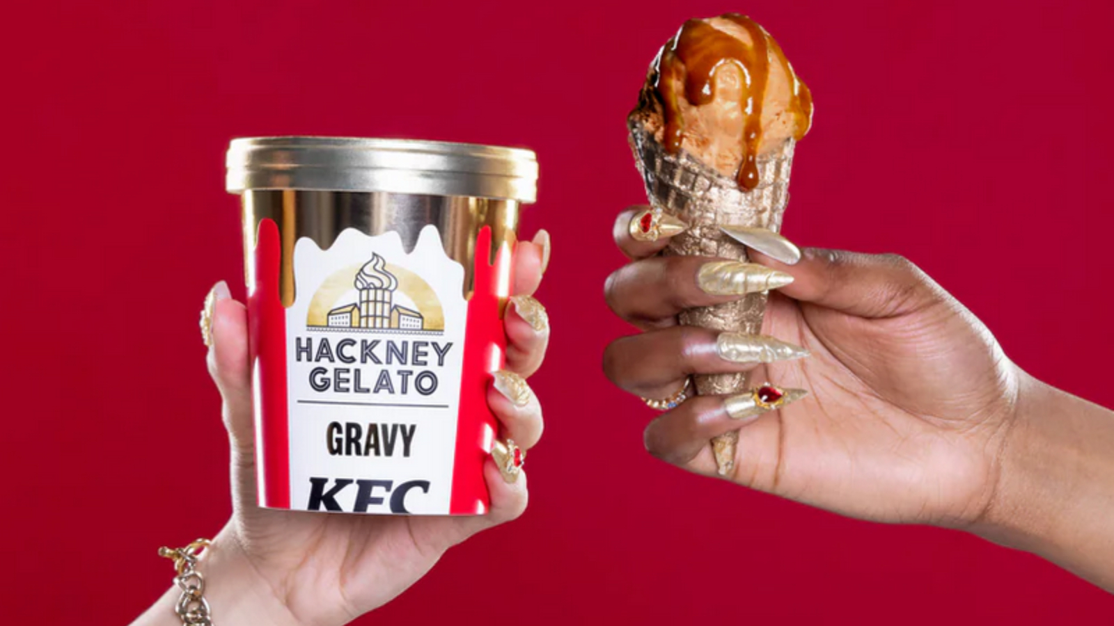 肯德基正在將肉汁變成冰淇淋,野生新限時物品