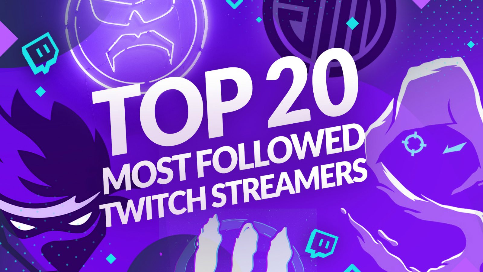 前 20 位 Twitch 主播（2024 年 11 月）