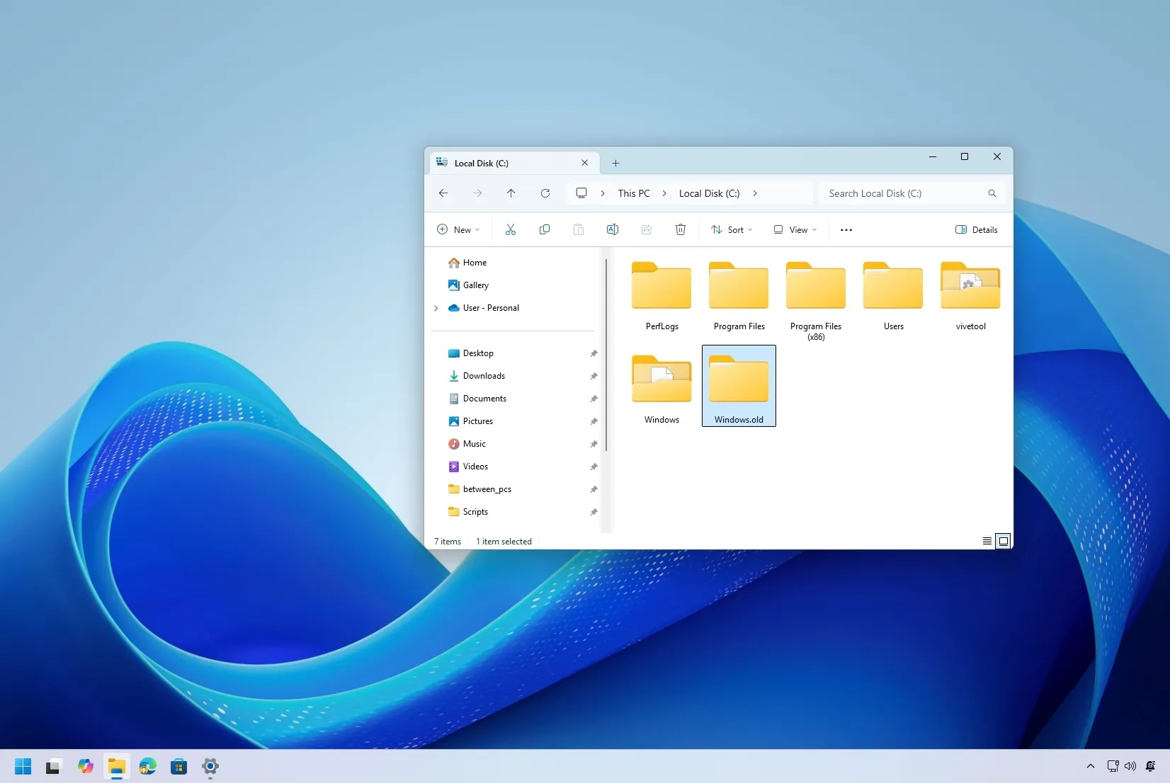 Old Computer File Menu 如何从 Windows.old 文件夹中恢复文件
