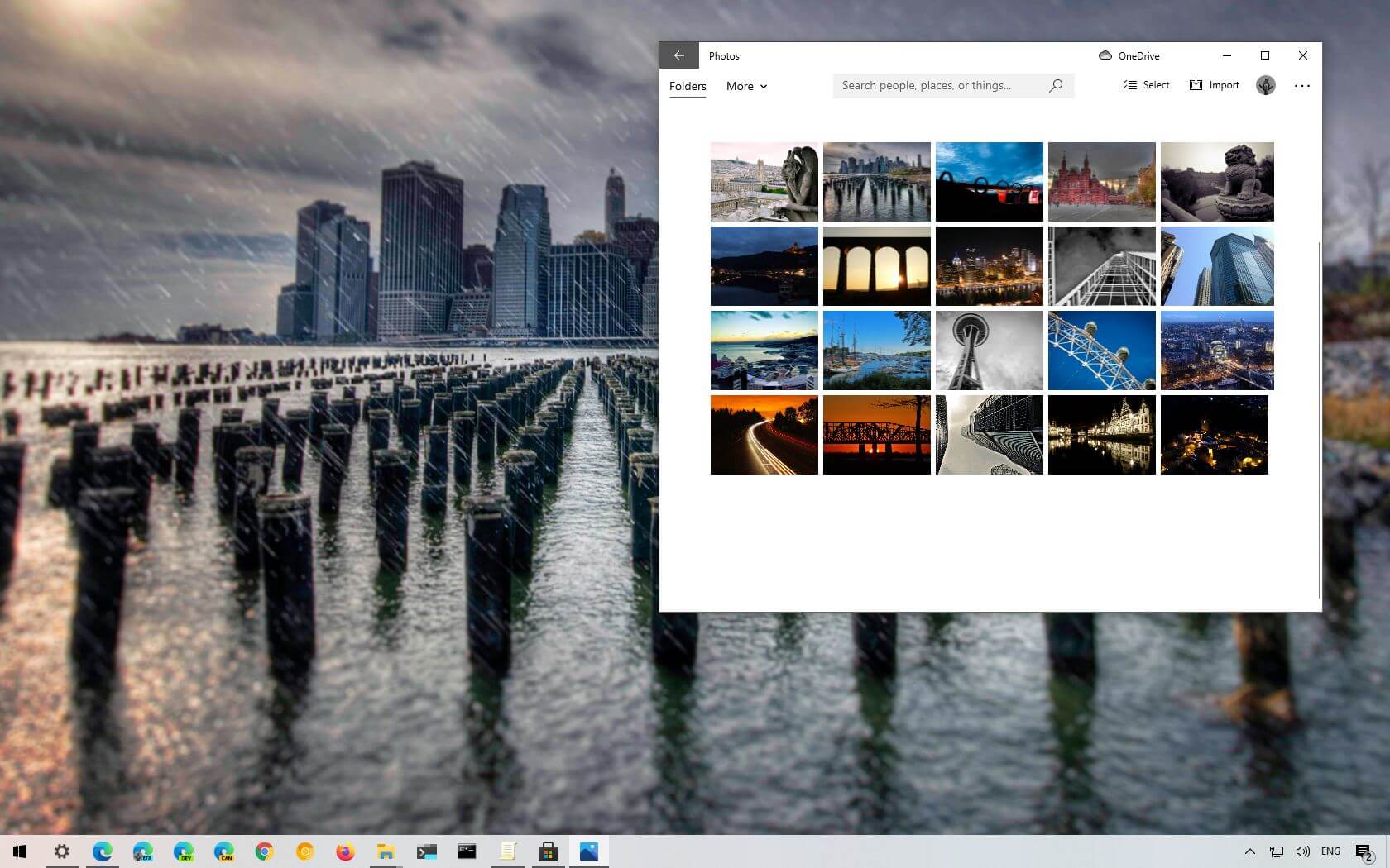 社区展示：Windows 10 的城市景观主题（下载） - 数字指南