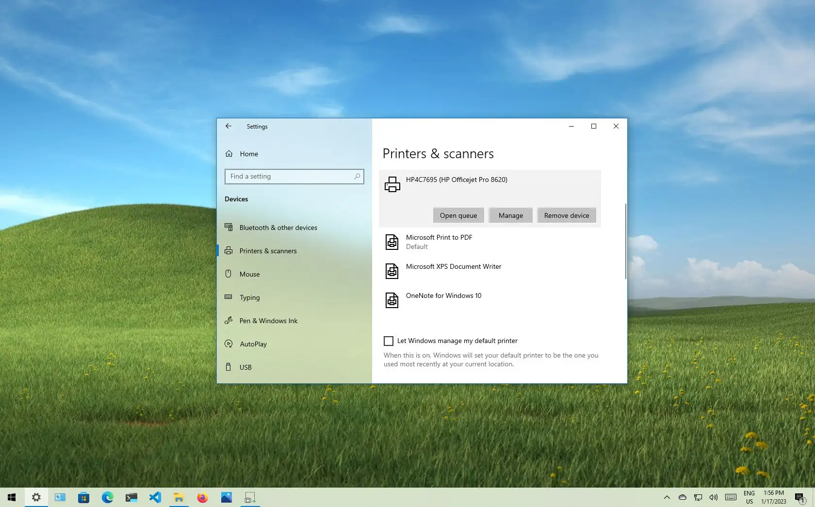 如何在 Windows 10 上设置默认打印机