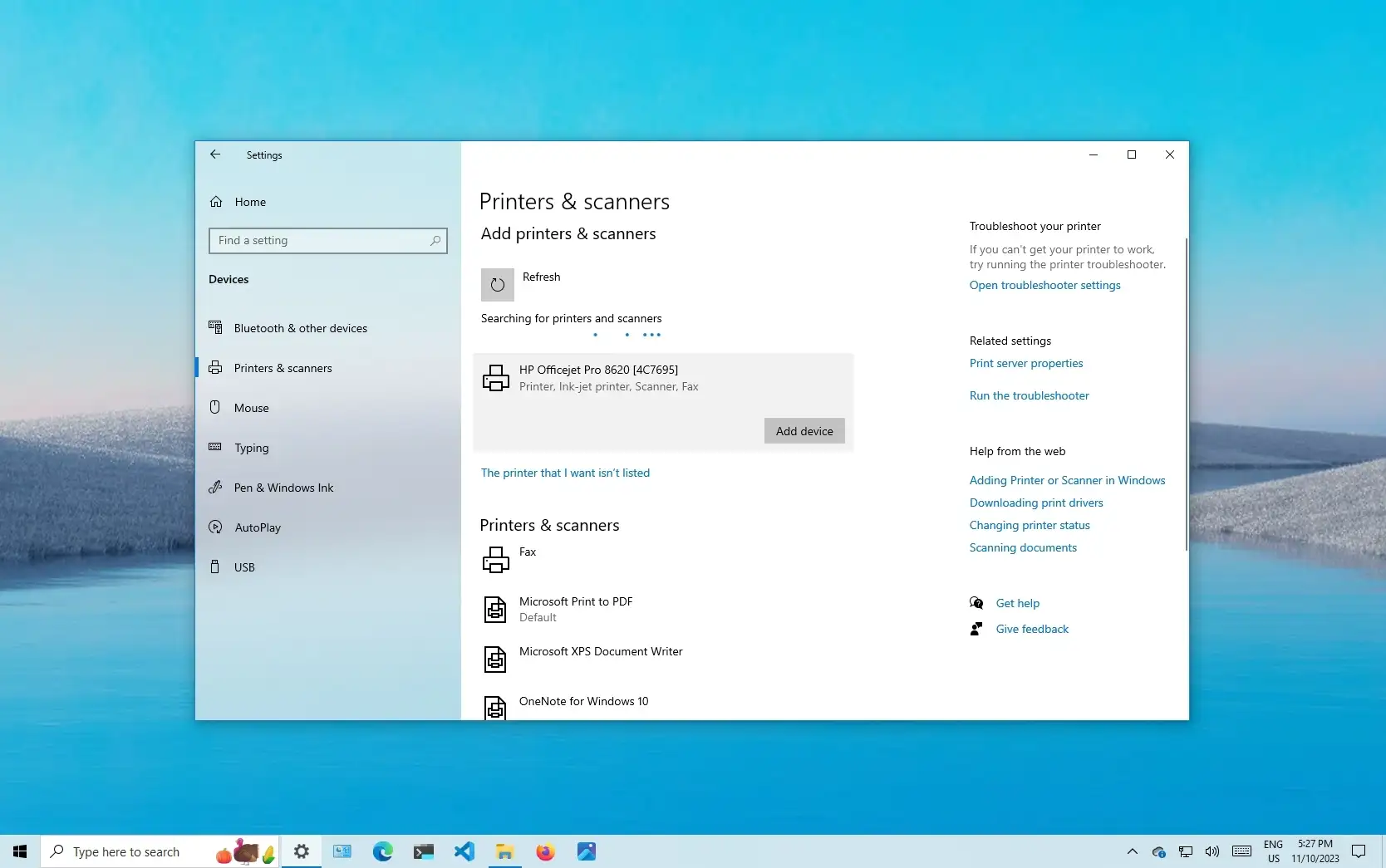 如何在 Windows 10 上安装无线打印机