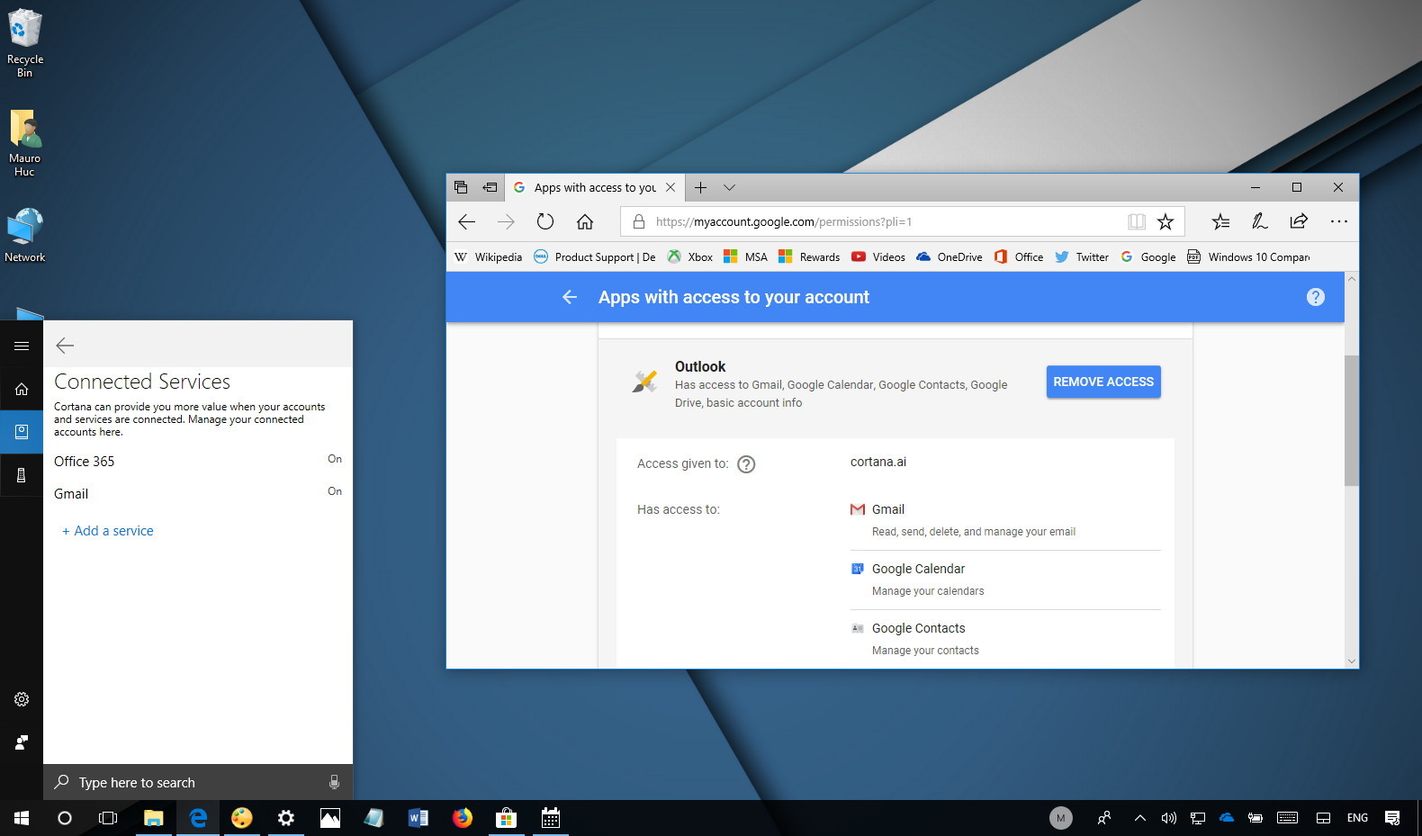 如何在 Windows 10 上将 Gmail 帐户与 Cortana 连接