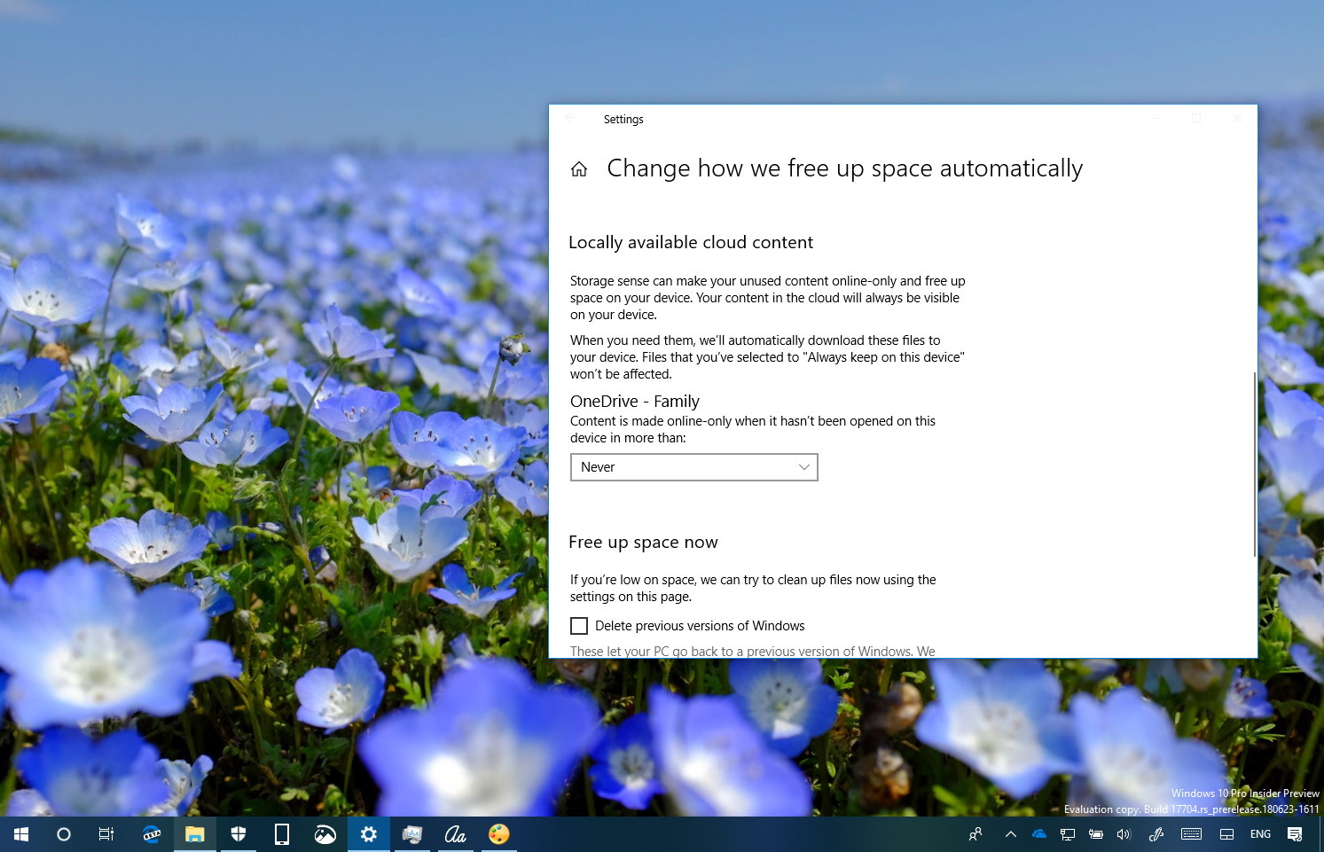 如何在 Windows 10 上自动使 OneDrive 文件仅在线以释放空间