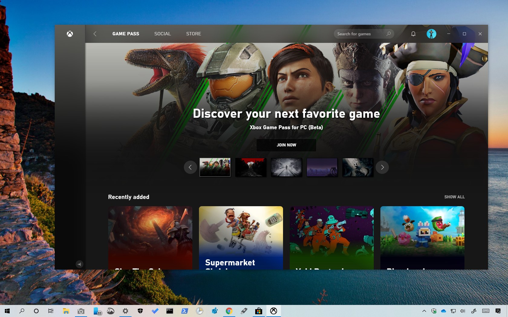 微软的新Xbox应用程序可以在Windows 10上下载
