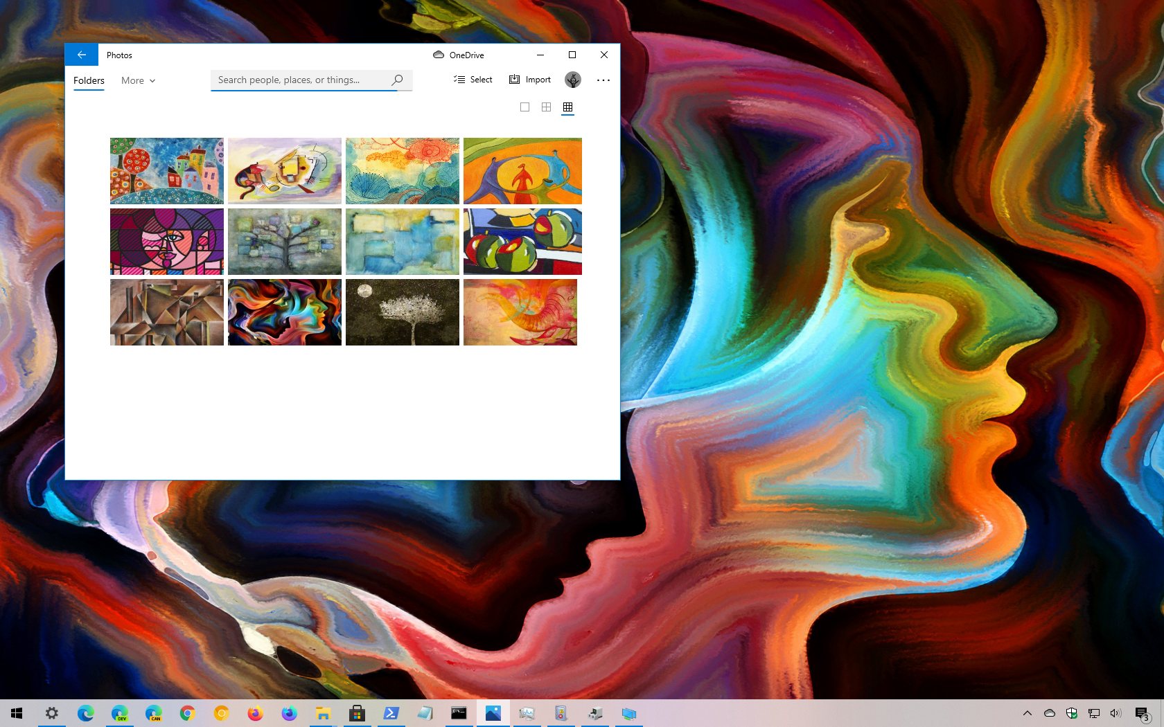 Windows 10 的现代艺术主题（下载）