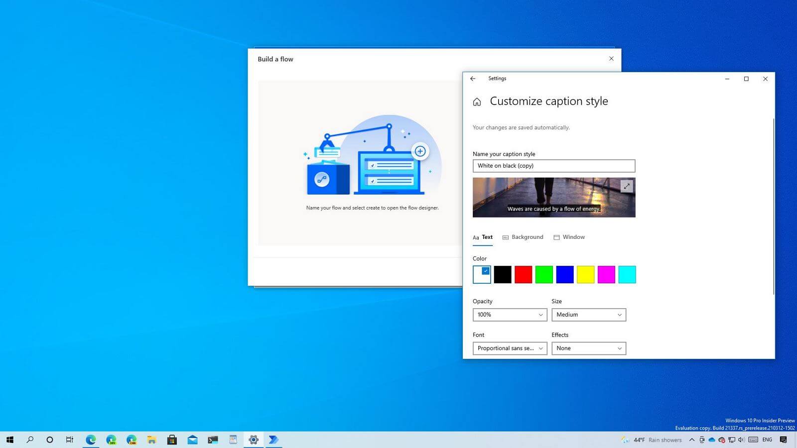 Windows 10 build 21337新功能上手視頻