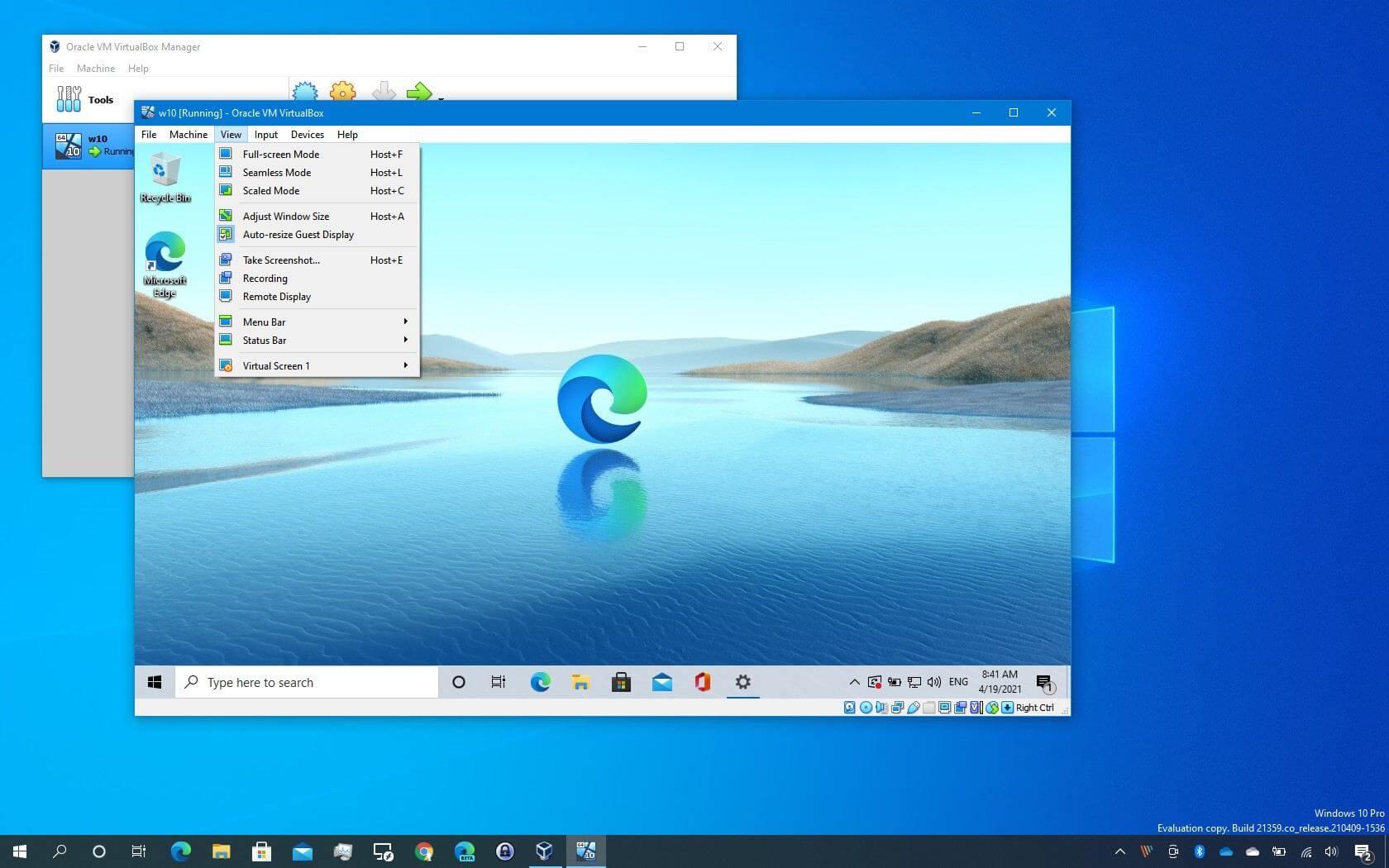 如何在 VirtualBox 上讓 Windows 11（或 10）虛擬機器全螢幕顯示