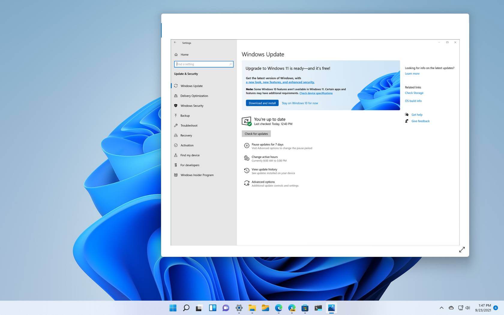 Windows 11 最终版已准备好在发布预览频道中下载