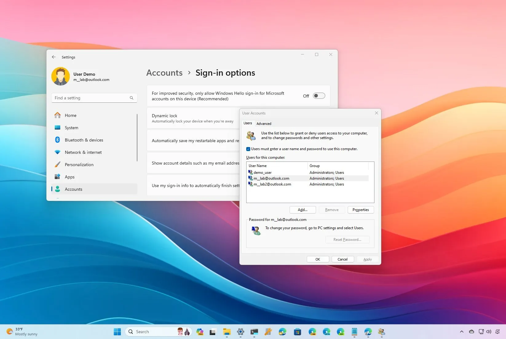 如何修复 Windows 11、10 上缺少的用户必须输入名称和密码选项