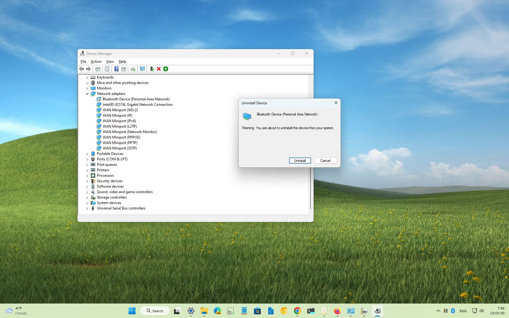 如何在 Windows 11 上解除安裝驅動程式