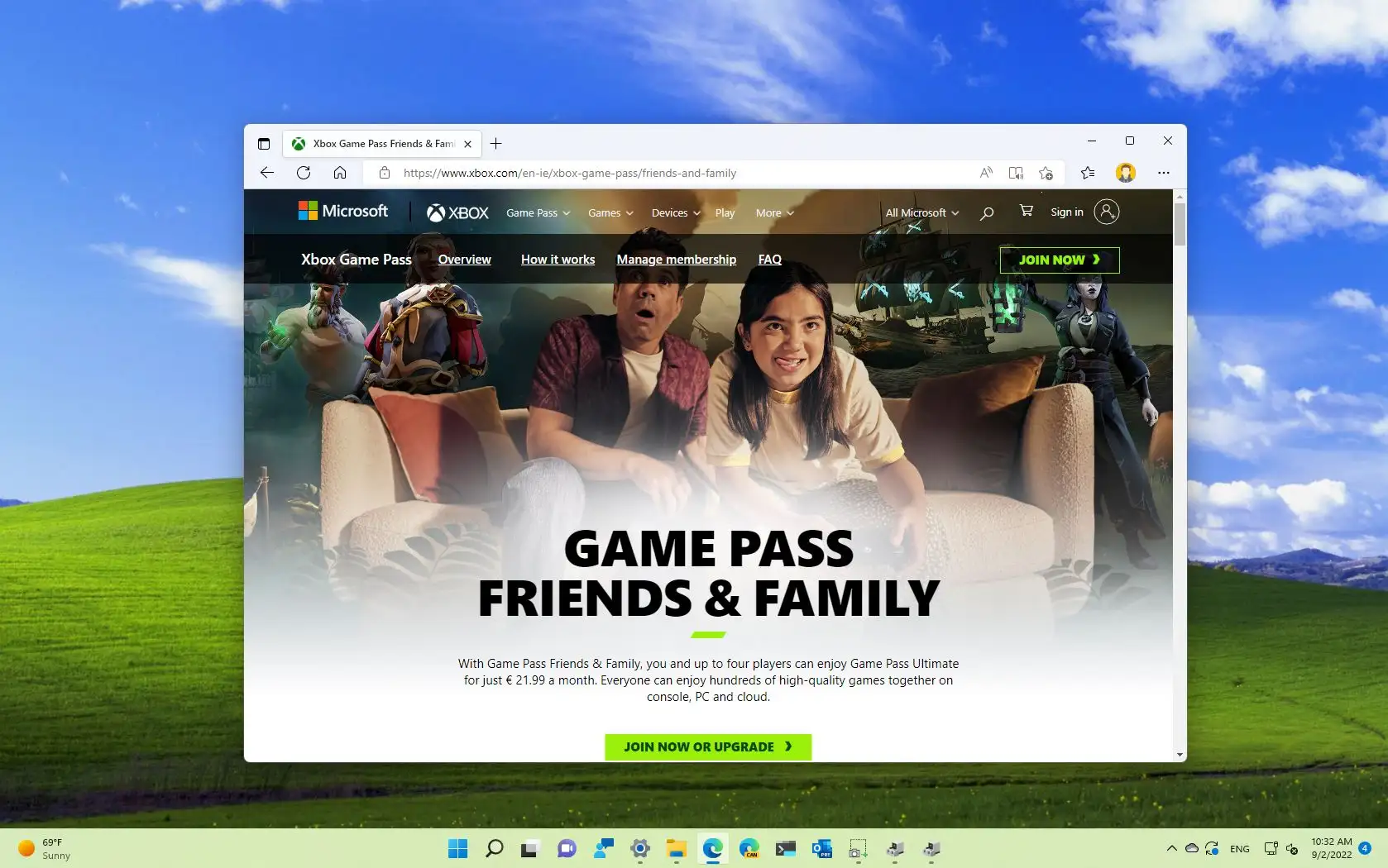 微软推出 Xbox Game Pass 亲友计划