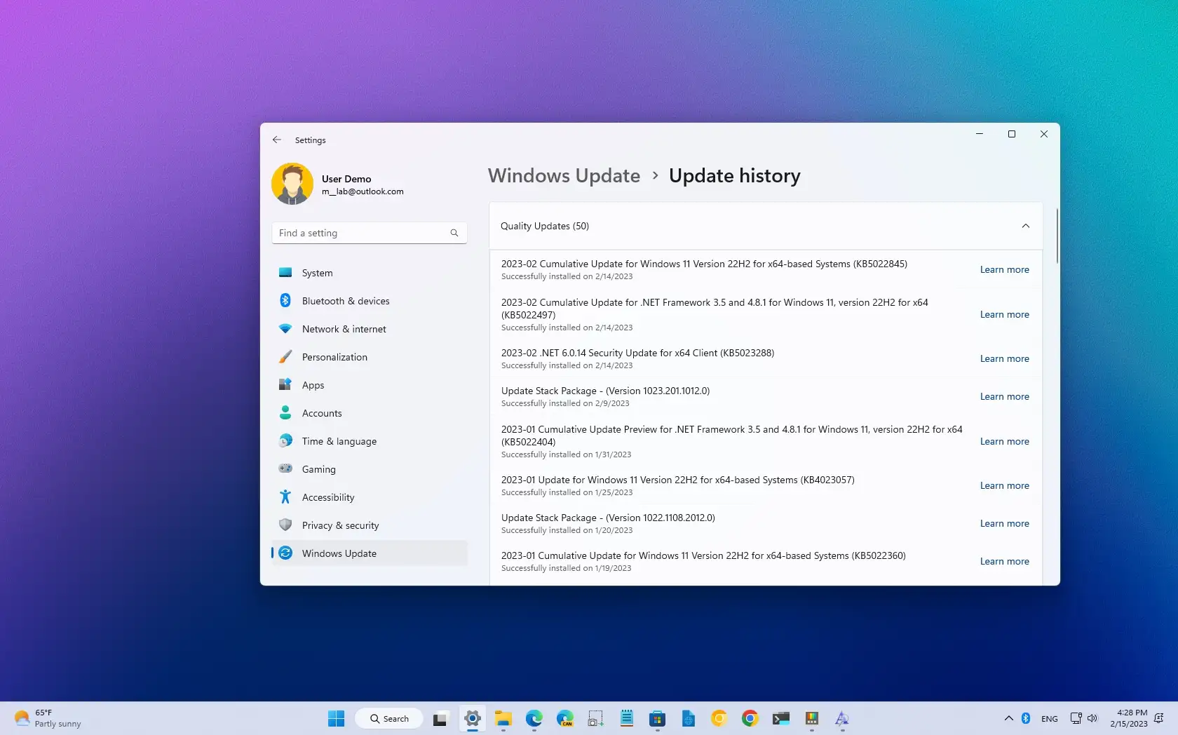 Windows 11 内部版本 22621.1265 (KB5022845) 发布版本 22H2 - 数字指南