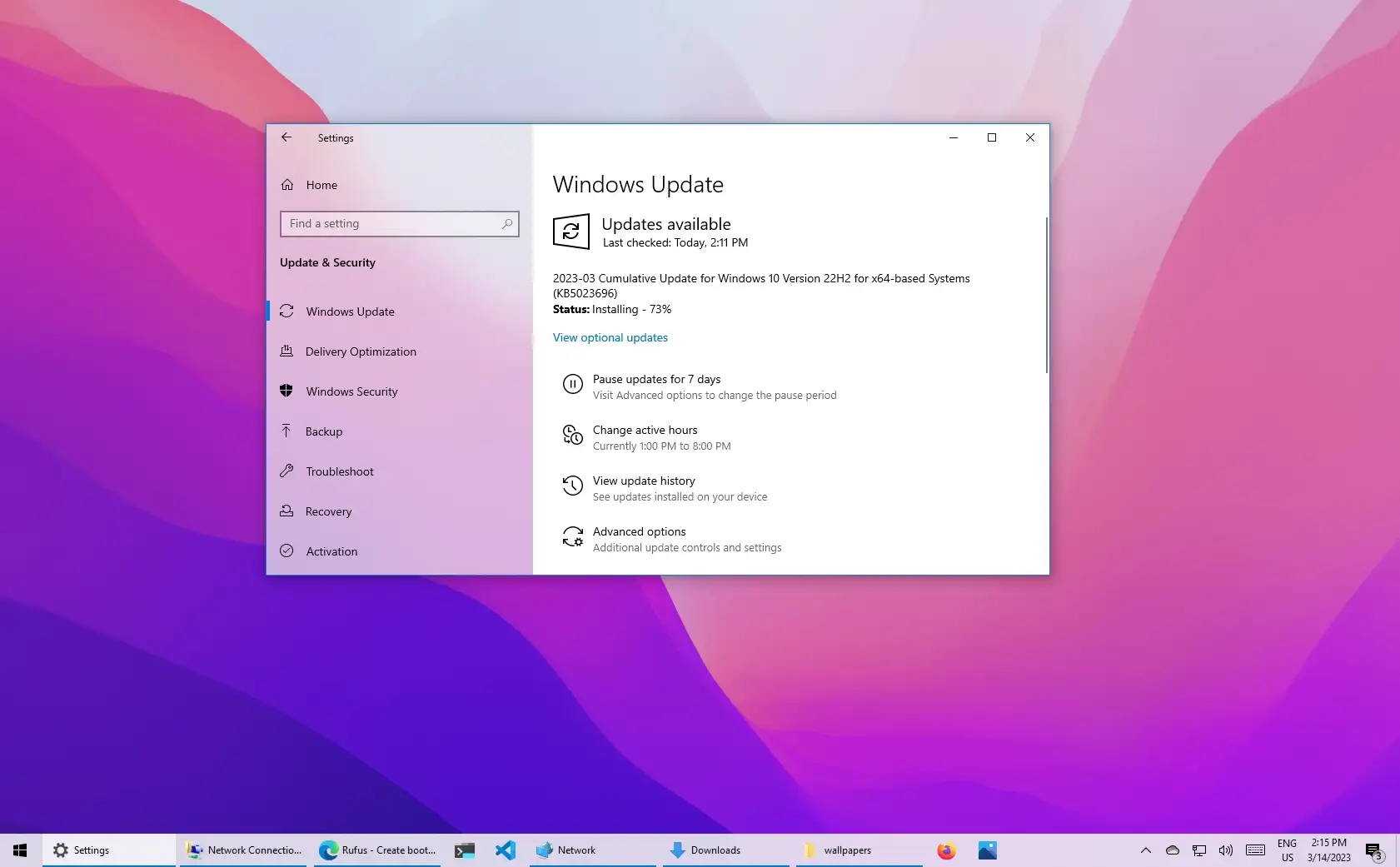 适用于 22H2、21H2、20H2 的 Windows 10 内部版本 19045.2728 (KB5023696) - 数字指南