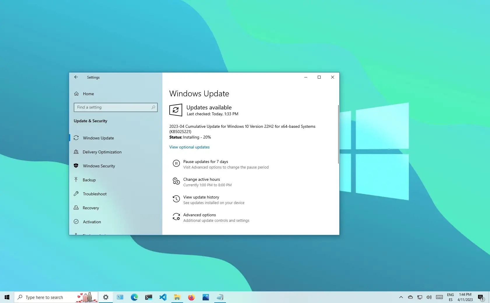 Windows 10 内部版本 19045.2846 (KB5025221) 在版本 22H2、21H2、20H2 上发布 - 数字指南