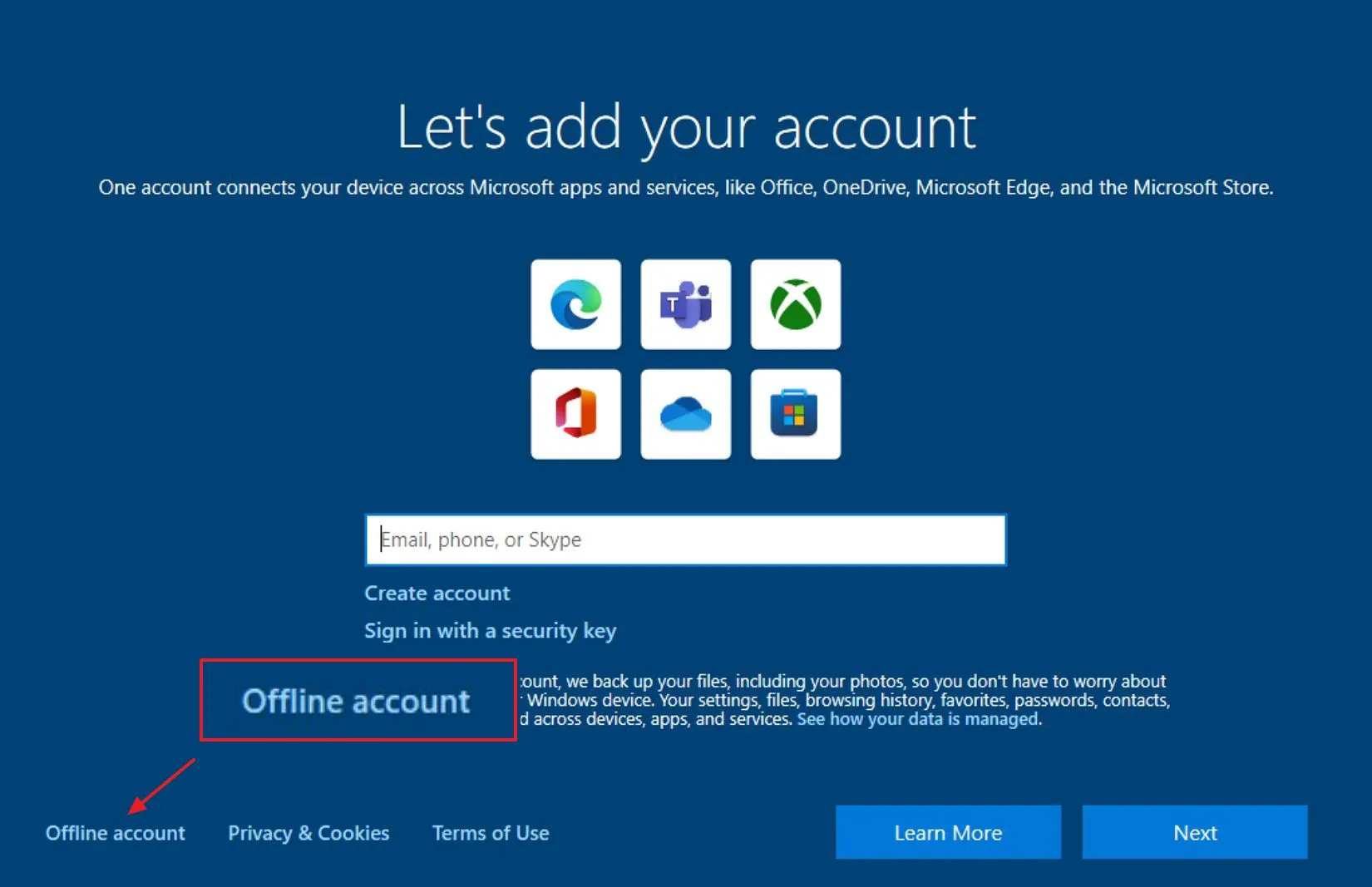 如何在沒有 Microsoft 帳戶的情況下安裝 Windows 10