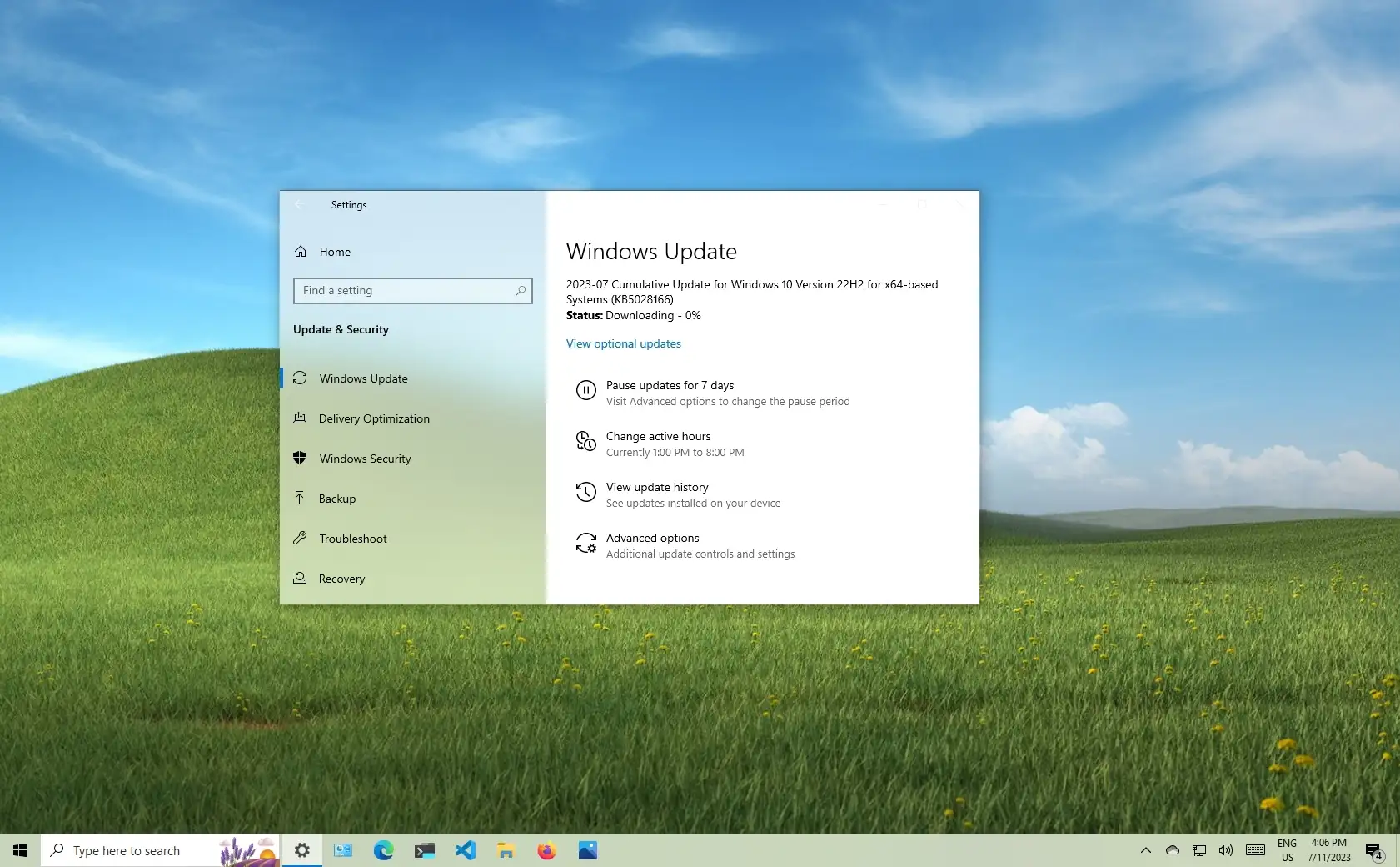 Windows 10 内部版本 19045.3208 (KB5028166) 版本 22H2、21H2 - 数字指南